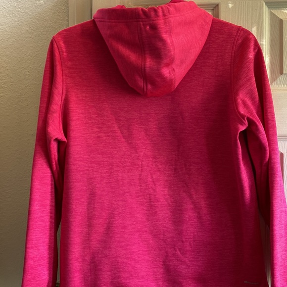 ADIDAS💖PINK LONG SLEEVE PULLOVER HOODIE. SIZE LARGE (NWOT)💖 - Picture 4 of 7